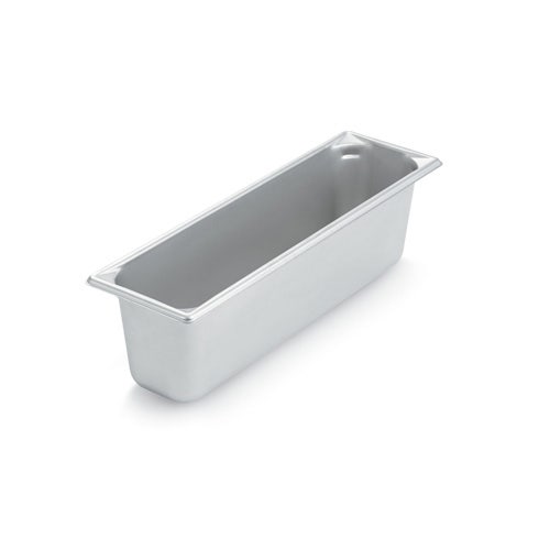 Vollrath 3056-2 Super Pan V - Half-Size Long， 8-3/16 Quart