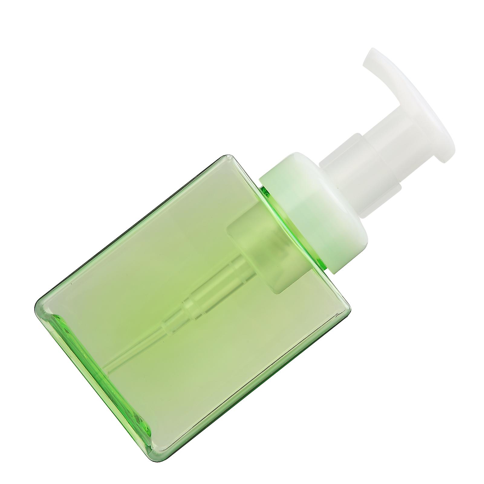 Plastic Foaming Bottle Soap Storage Empty Bottle Refillable Foaming Dispenser Container 250mlfluorescent Green