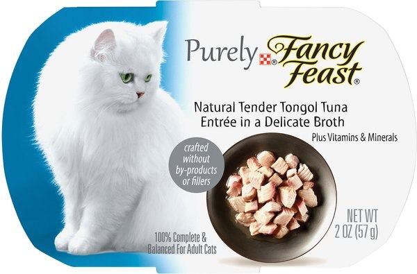 Fancy Feast Purely Tender Tongol Tuna Wet Cat Food