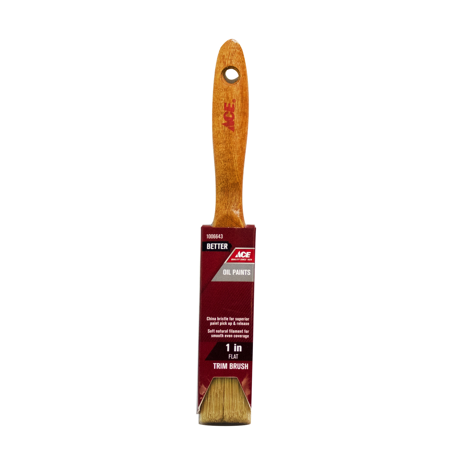 Ace Better 1 in. Flat Paint Brush