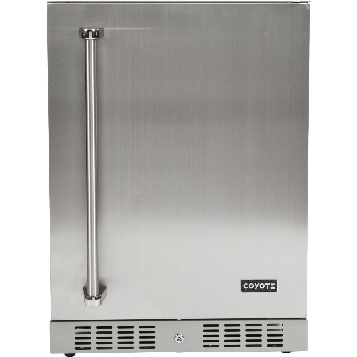 Coyote C1BIR24-R 24-Inch 5.5 Cu. Ft. Right Hinge Outdoor Rated Compact Refrigerator