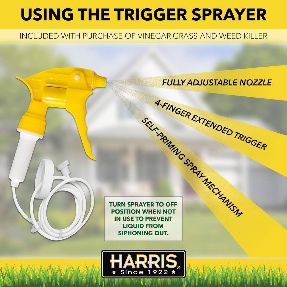 Harris 1 Gal. 20% Vinegar Weed Killer (3-Pack) and 1 Gal. Tank Sprayer Value Pack 3VWEED128TANK