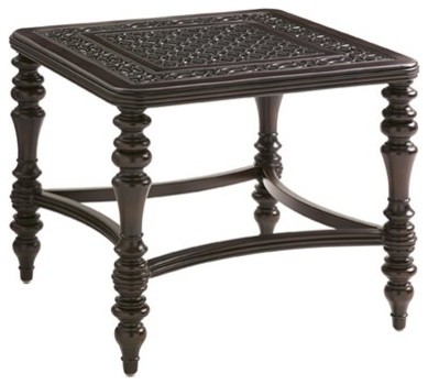 Square End Table   Traditional   Side Tables And End Tables   by LuxeDecor  Houzz