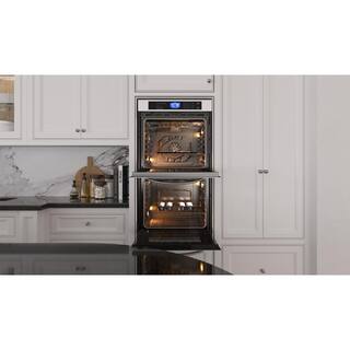 Koolmore 30 in. Stainless-Steel Premium Double Electric Convection Wall Oven 5 cu. ft. WO-2D