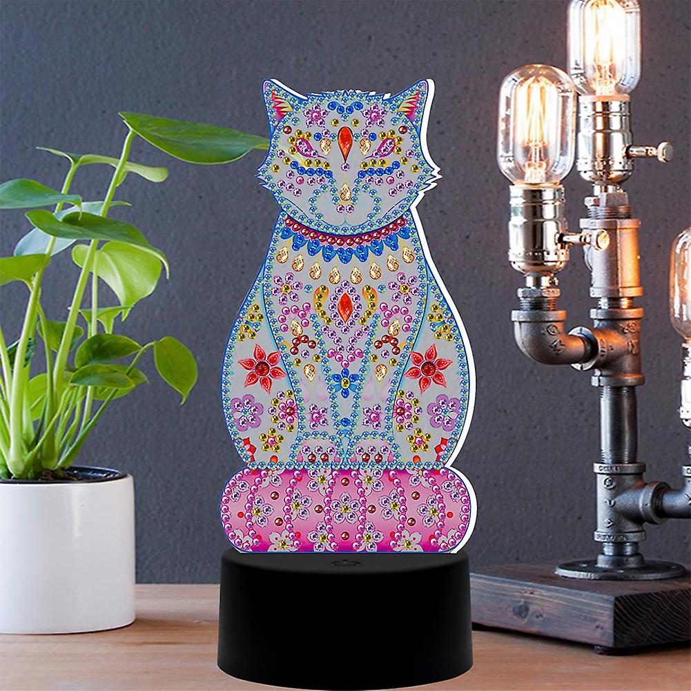 Diy Diamond Painting 7 Colors Night Light Led Diamond Painting Embroidery Home Decordp04