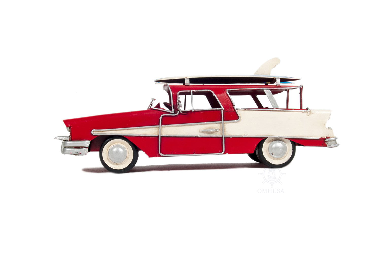 1957 Ford Country Squire Station Wagon Red