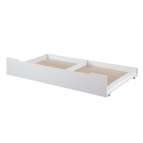 Acme Loreen Twin Bed  Oak   White Finish BD01287T