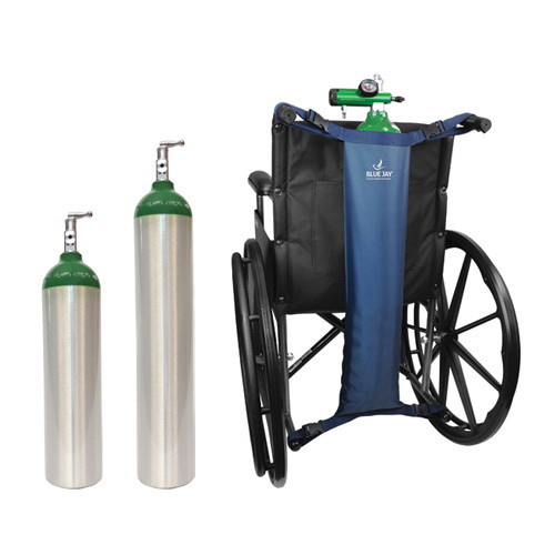 Wheelchair Oxygen Cylinder Bag Navy by Blue Jay