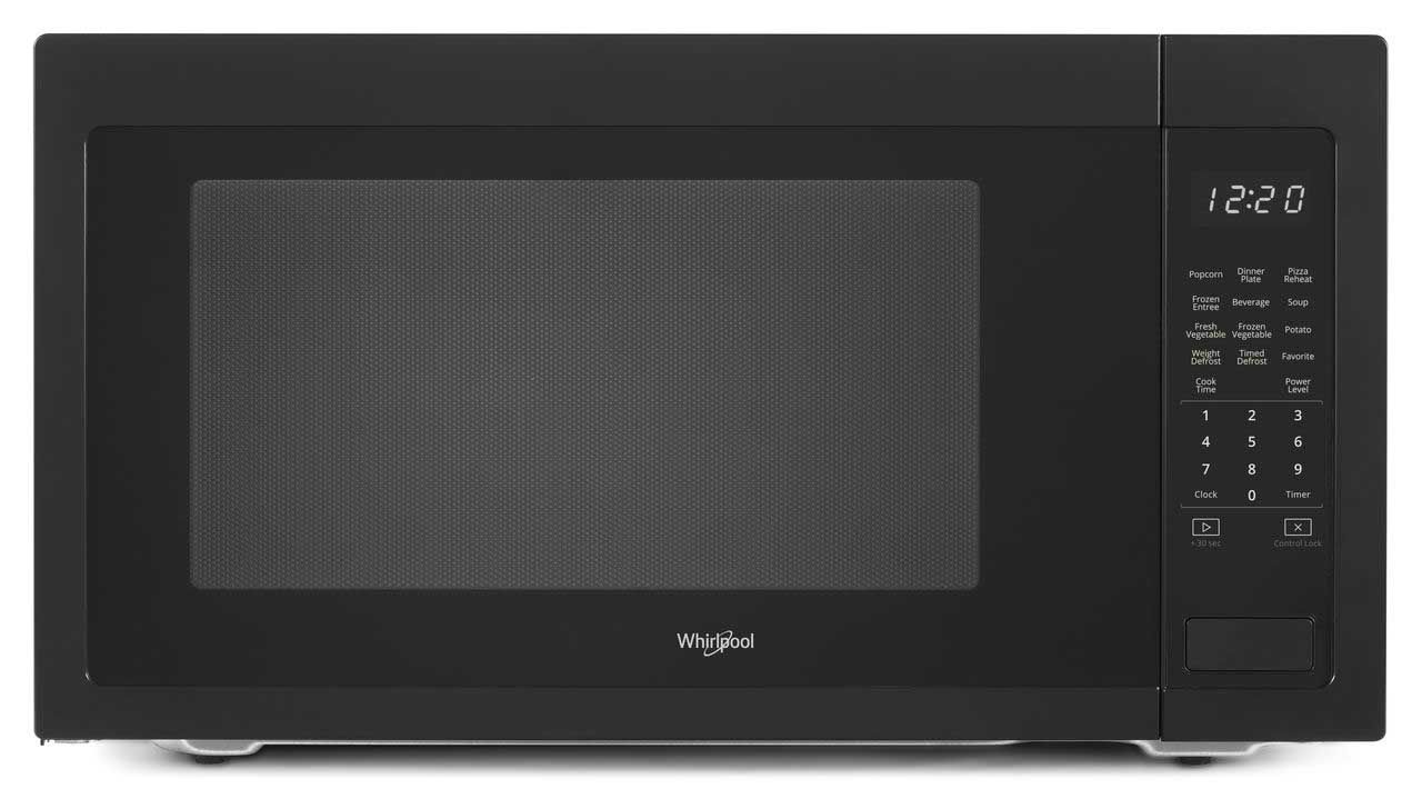 Whirlpool 2.2 Cu. Ft. Black Countertop Microwave