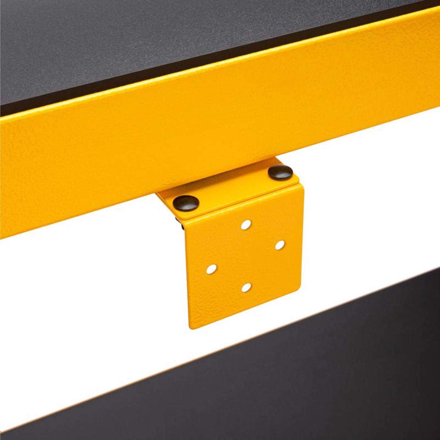 DW 48 in. H X 50 in. W X 18 in. D Yellow Steel Storage Rack