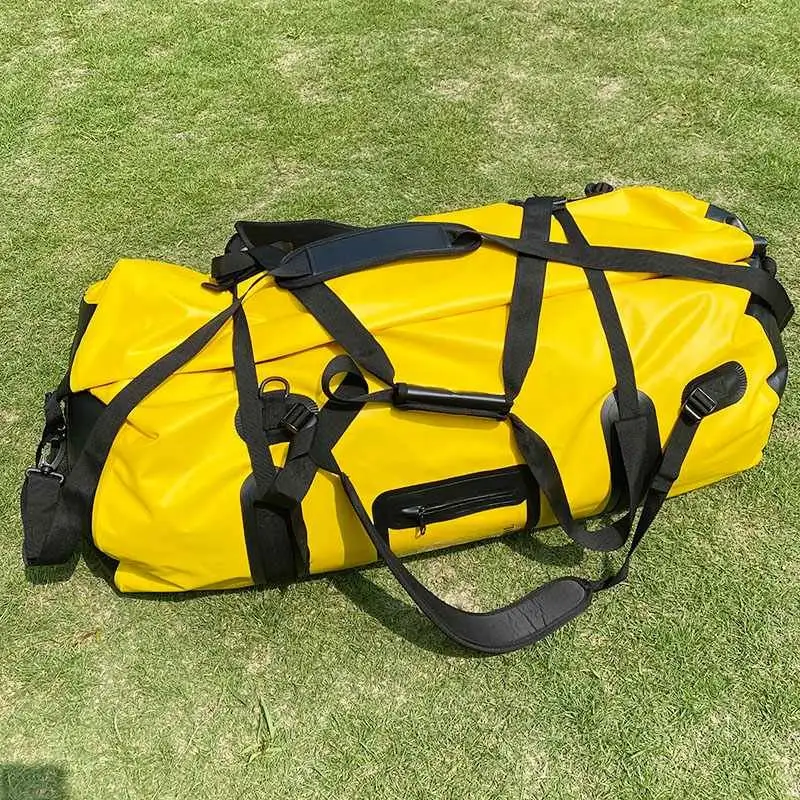 large capacity pvc tarpaulin marine duffle bag camping gym