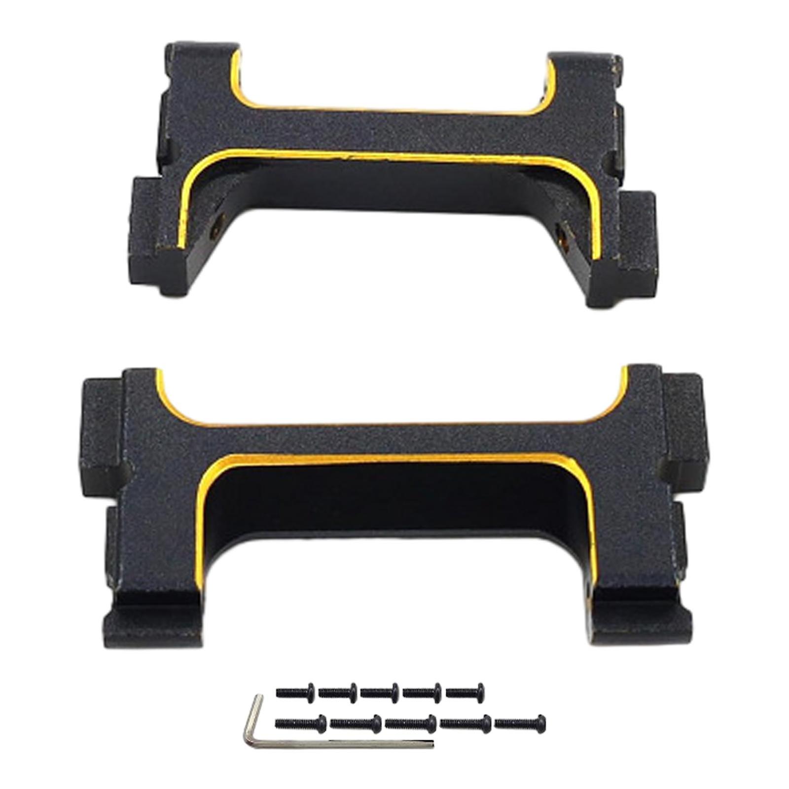 Rc Front Rear Bumper Mount 1:18 Replacement Parts For Model Rc Car Rc Trucks Black Aureate