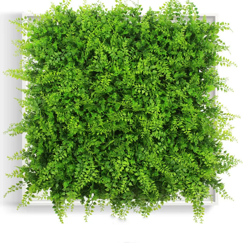 Wholesale Customized Artificial Landscape Plants Wall Vertical Boxwood Hedge for Garden Wedding Supplies Wall