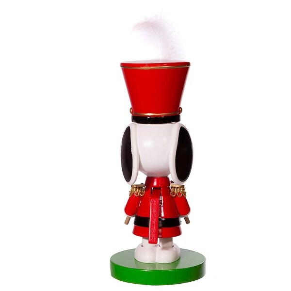 Kurt Adler 10Inch Snoopy the Drummer Nutcracker