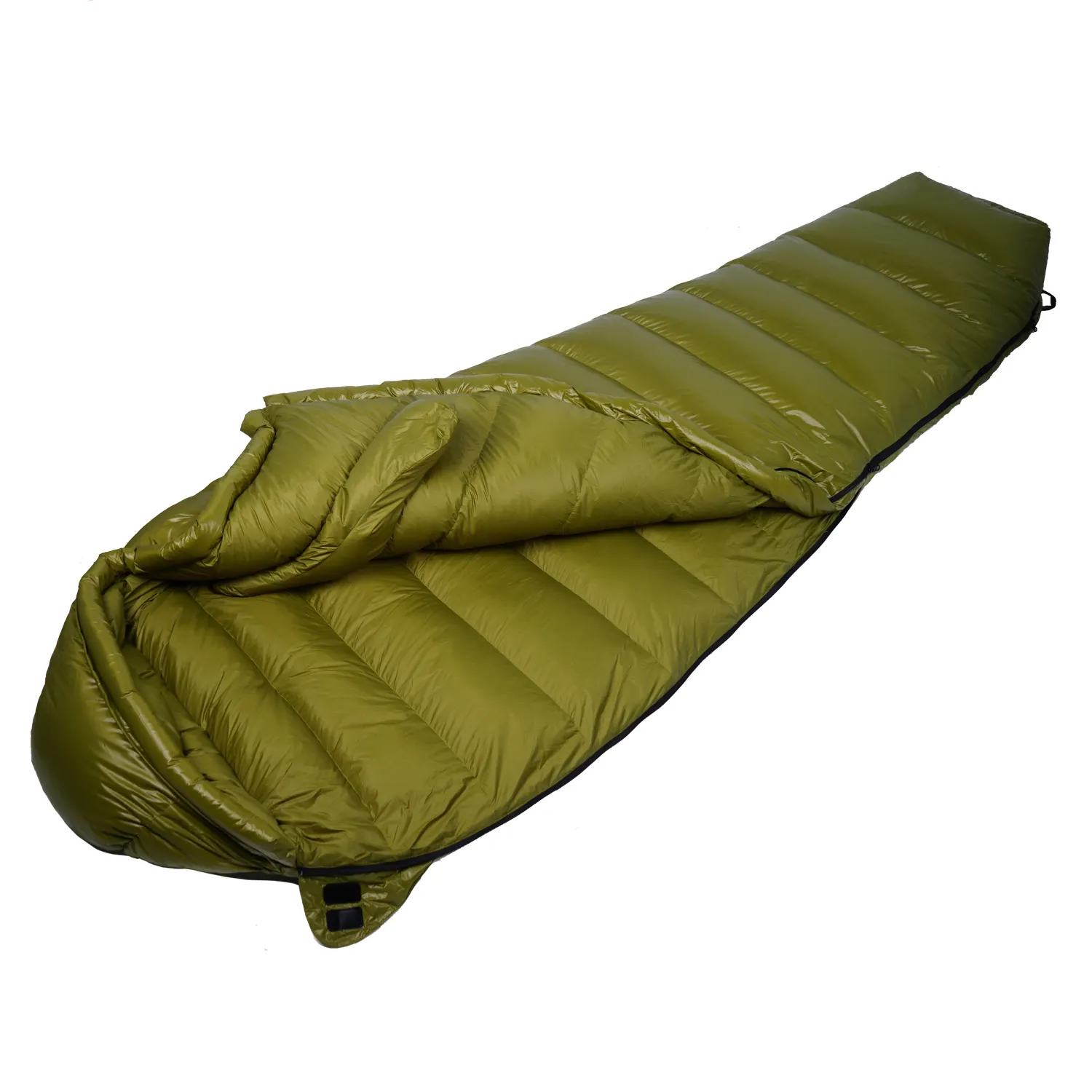 Ultralight Camping Winter Mummy Duck Down Sleeping Bag Outdoor Compact Winter Warm Equipment For Hiking Backpacking Sleeping Bag