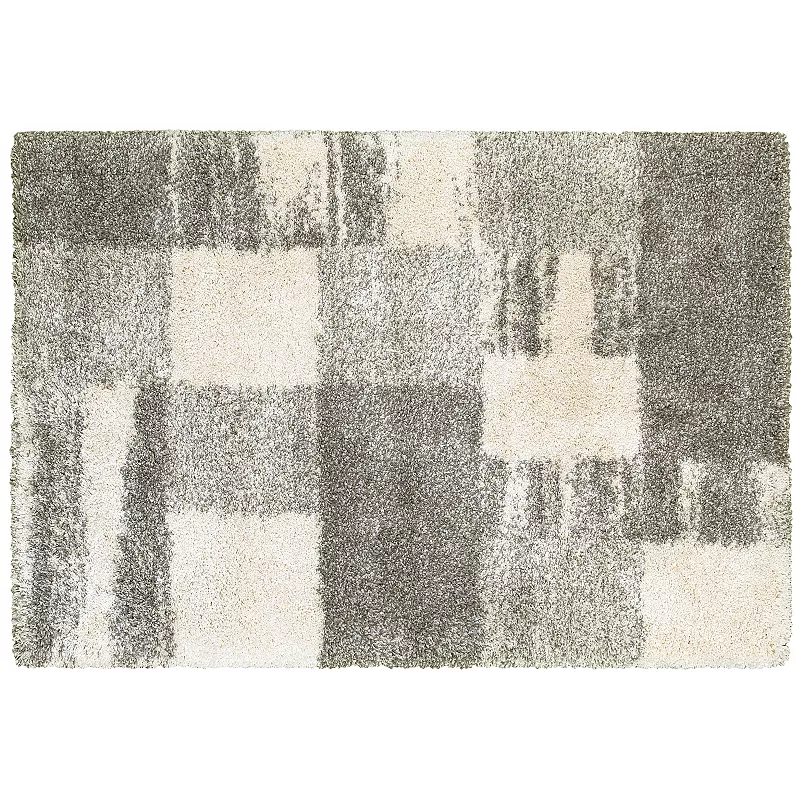 StyleHaven Hillcrest Shadow Blocks Shag Rug