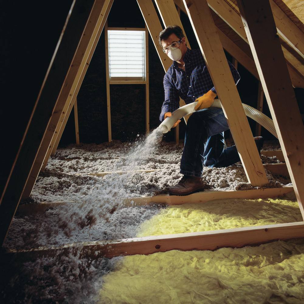 Greenfiber 25 lbs. Cellulose Blown-In Insulation or Spray Applied Insulation INSSANC