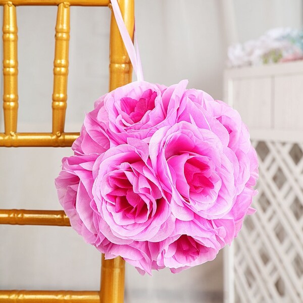 7 Roses Kissing Flower Pomander Balls for Events