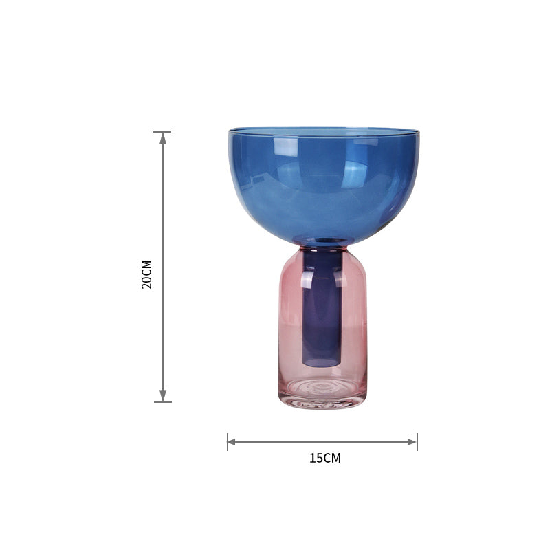 Blue Funnel Vase Fb-Zs2029B