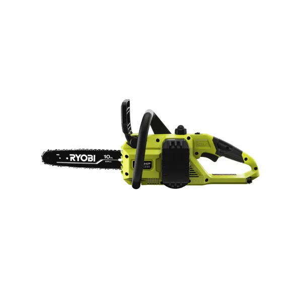 RYOBI P2520 ONE+ HP 18V Brushless 10 in. Cordless Battery Chainsaw， Battery and Charger