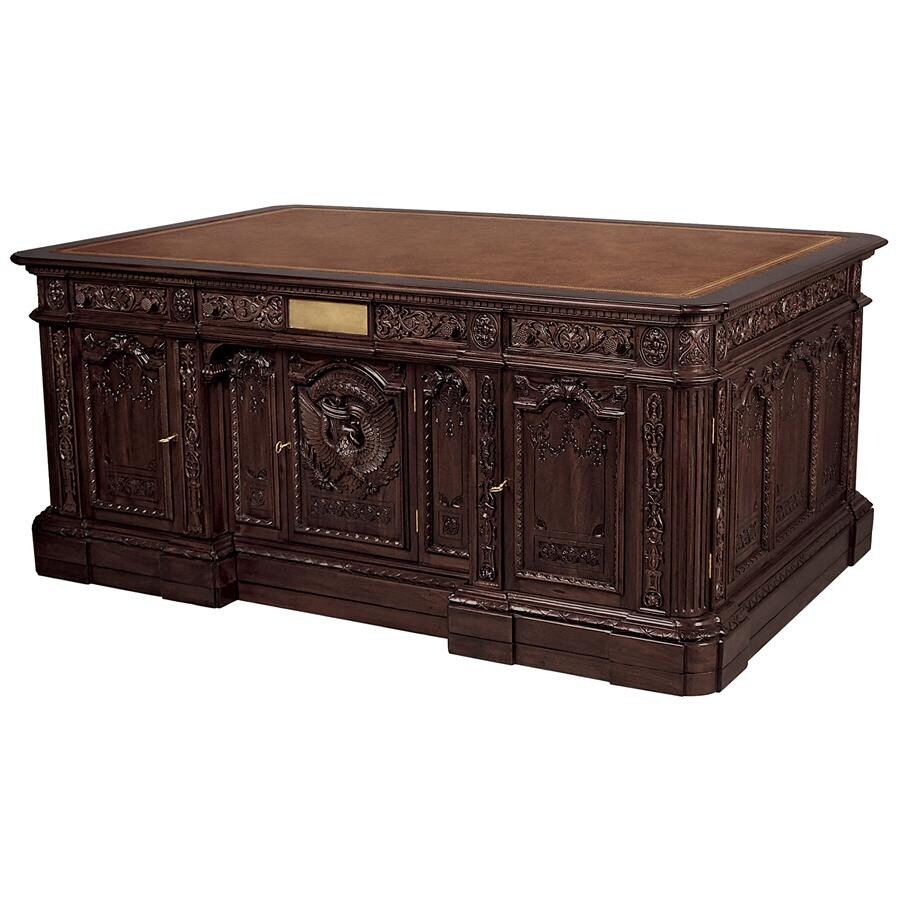 Design Toscano Oval Office Presidents' H.M.S. Resolute Desk