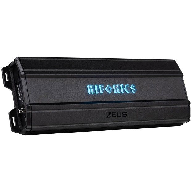 Hifonics Zeus Delta 3 350 Watt Compact Mono Block Nickel Plated Mobile Car Audio Amplifier With Auto Turn On Feature Zd 3350 1d Black