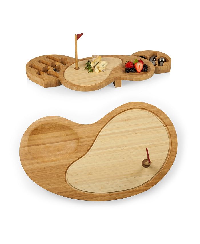 Picnic Time Toscanaandreg by Sand Trap Golf Cheese Cutting Board Tools Set