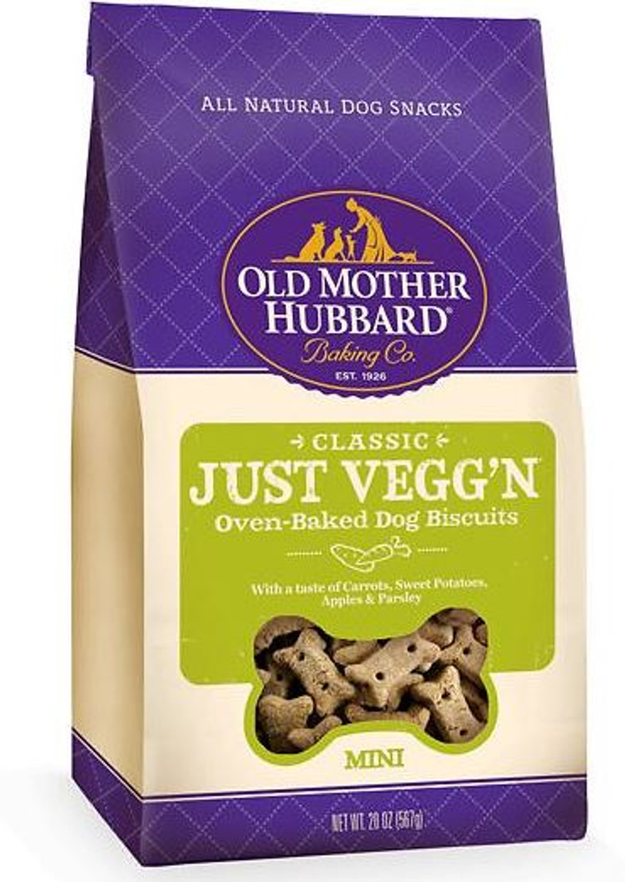 Old Mother Hubbard Classic Just Vegg'N Baked Biscuits Dog Treats 20oz