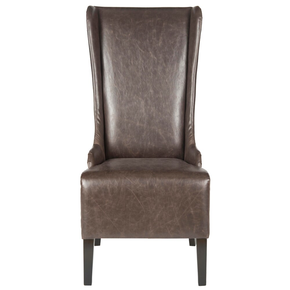 SAFAVIEH Dining Bacall Antique Brown Dining Chair   24\