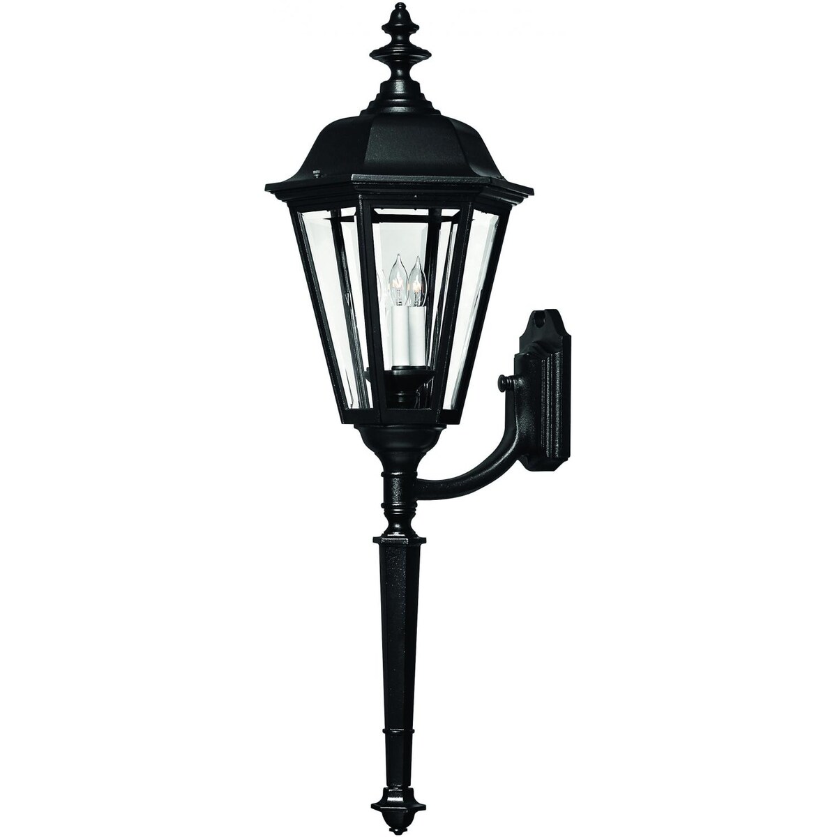 Hinkley Lighting Manor House Three Light 41-Inch Outdoor Wall Light