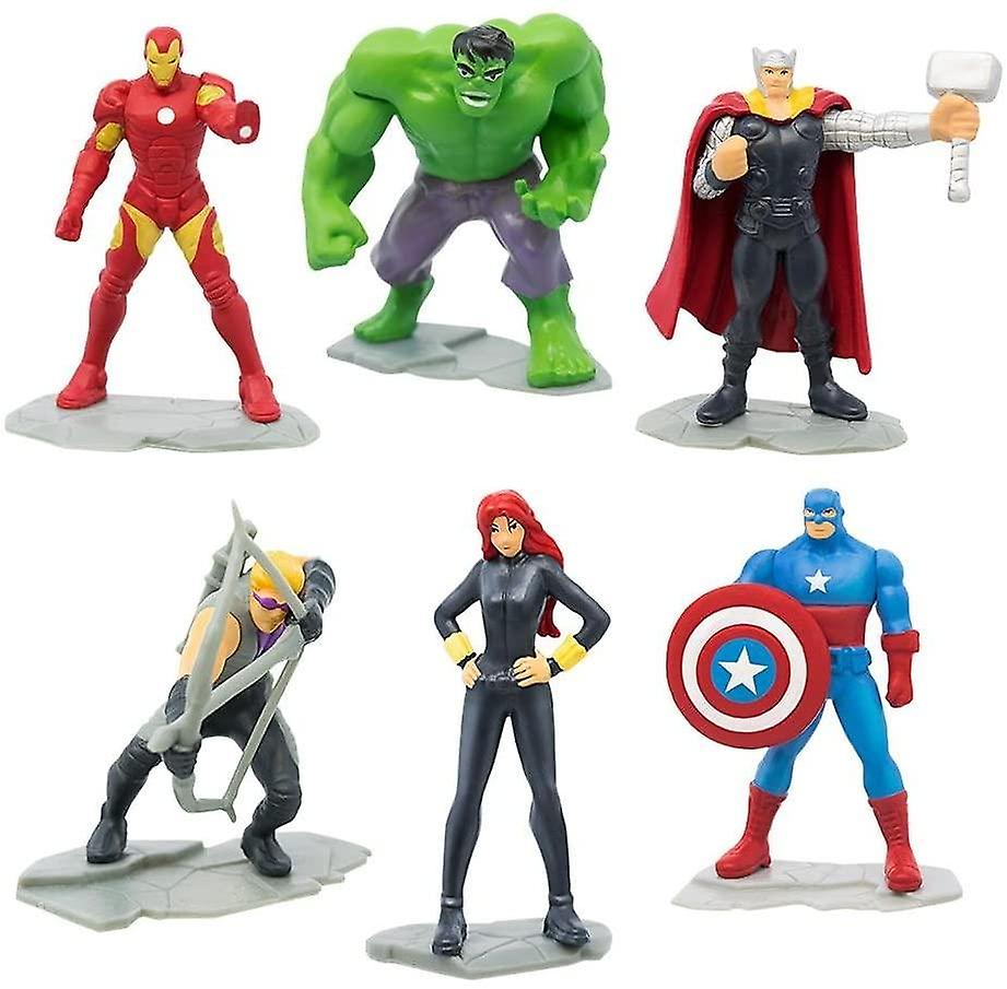 6-Pack Marvel Avengers Mystery Egg Mini Characters