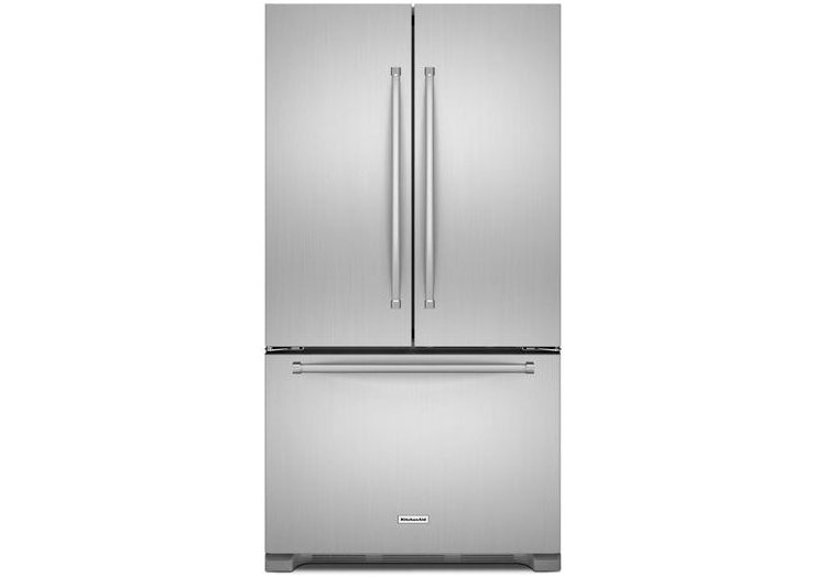 KitchenAid 20 Cu. Ft. Stainless Steel Counter-Depth French Door Refrigerator