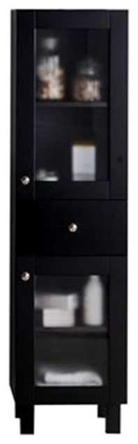 Everest   Espresso Side Cabinet   Transitional   Accent Chests And Cabinets   by Fratantoni Lifestyles  Houzz