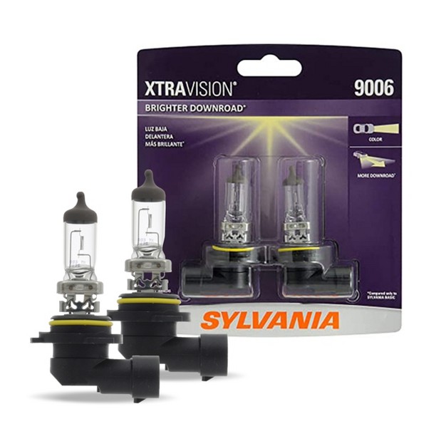 Sylvania 9006 Xtravision Halogen Headlight Bulb contains 2 Bulbs