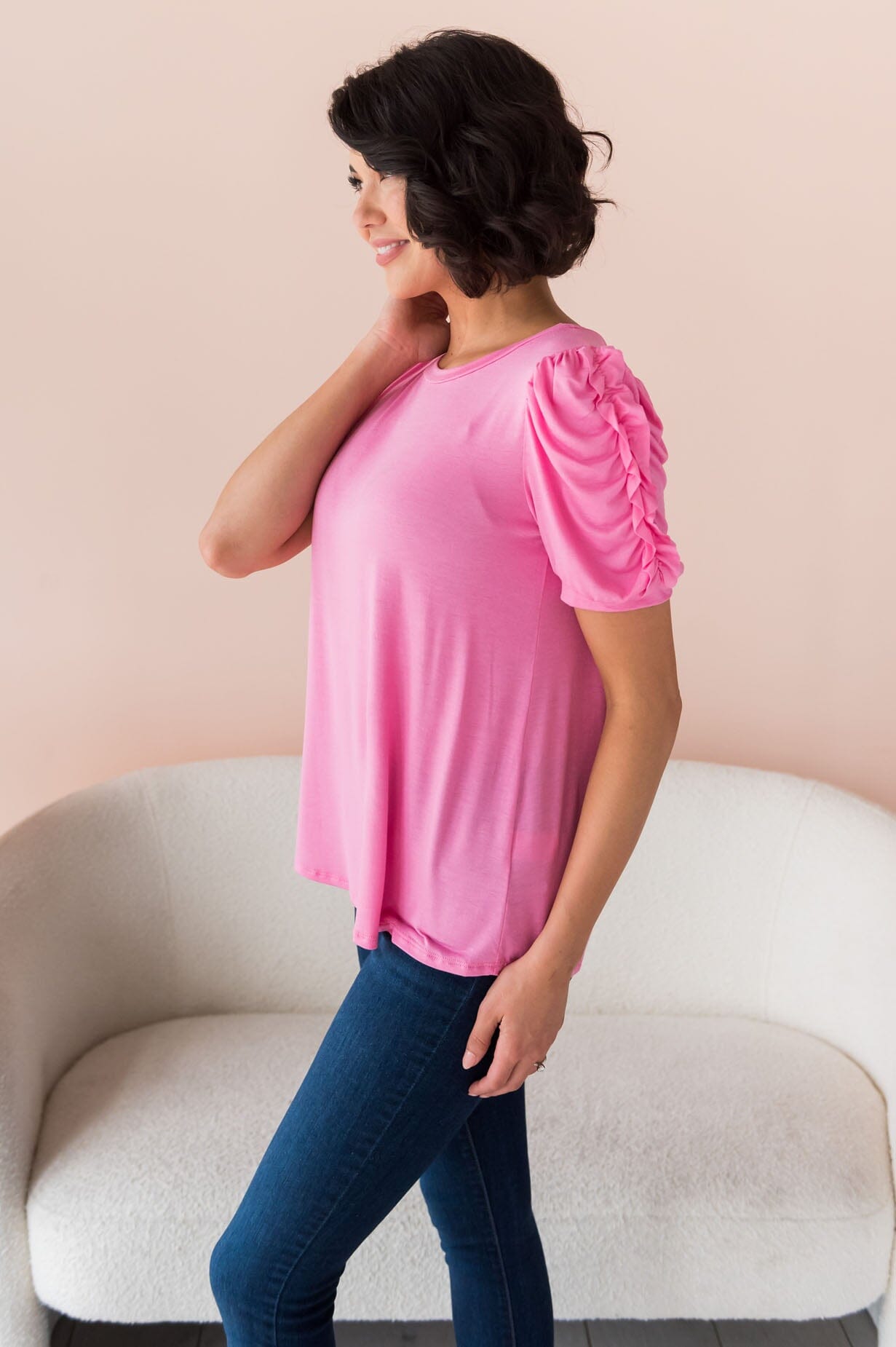 Daring Diva Modest Top