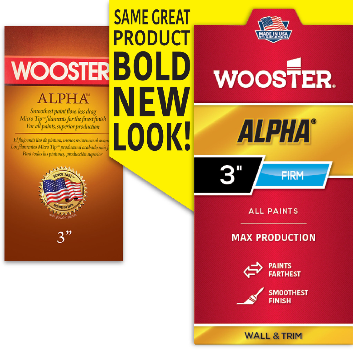 Wooster Alpha 1-1/2 in. Angle Paint Brush