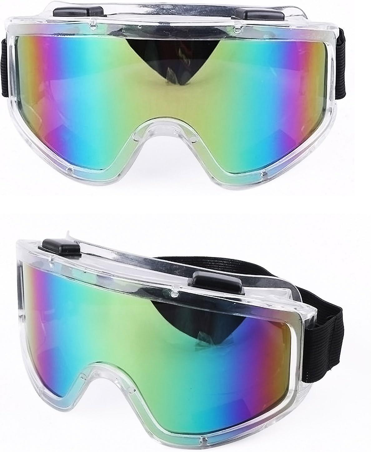 Ski Snowboard Goggles， Ski Goggles Anti Fog Uv Protective Goggles Motorcycle Goggles Outdoor Activities Skiing Cycling Snowboard Hiking Eye Protection