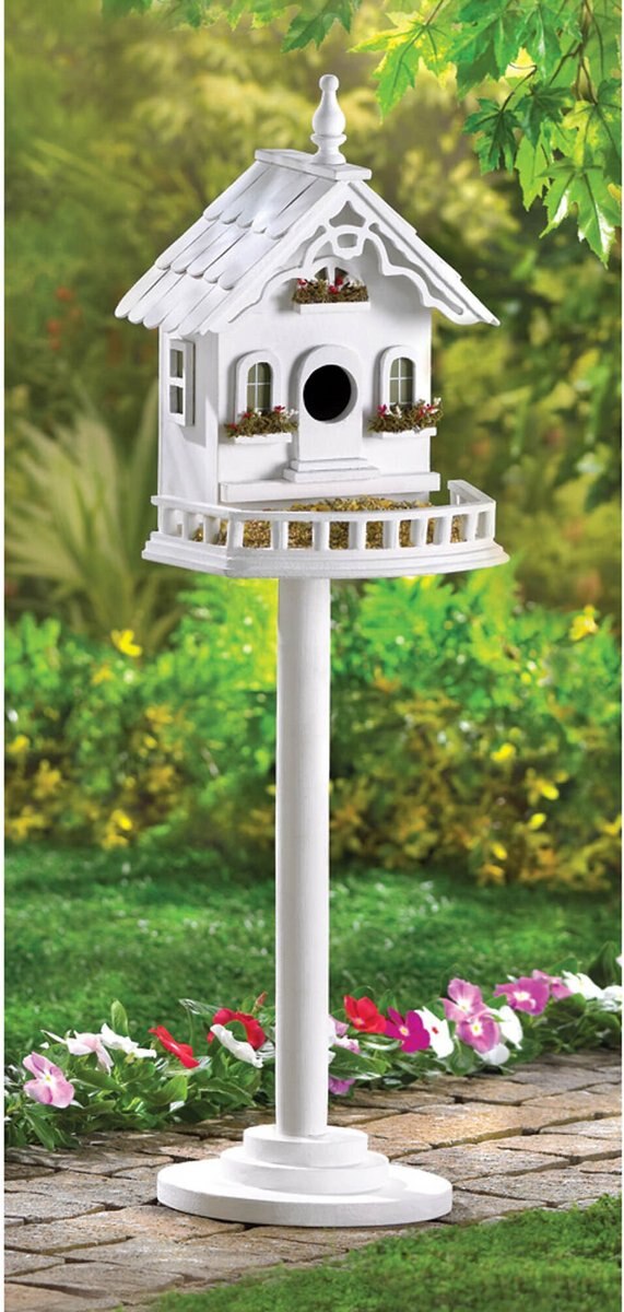 Zingz and Thingz Freestanding Victorian Bird House