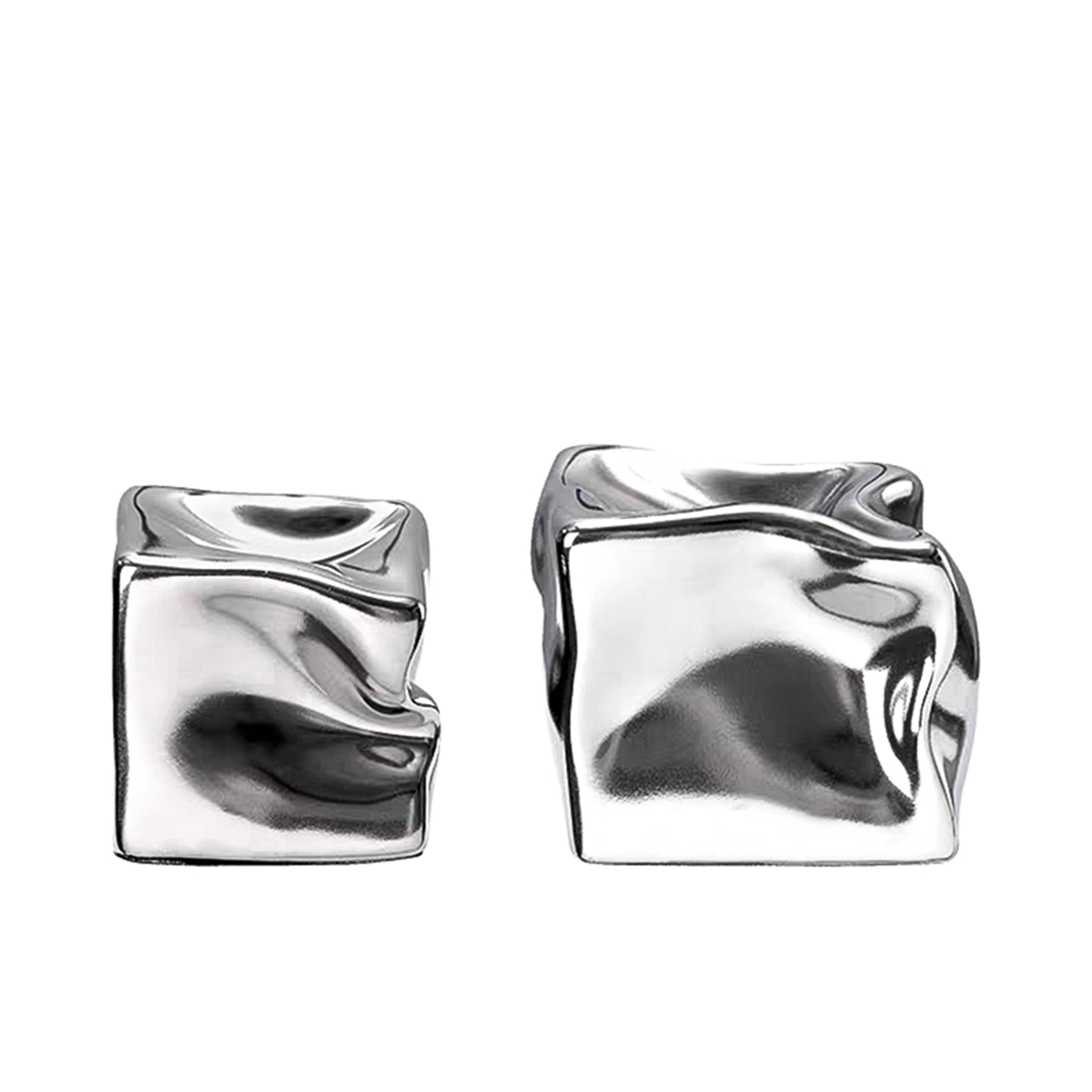 Pre Order 25 Days Delivery Silver Special Shaped Square -A Fa-D21111A