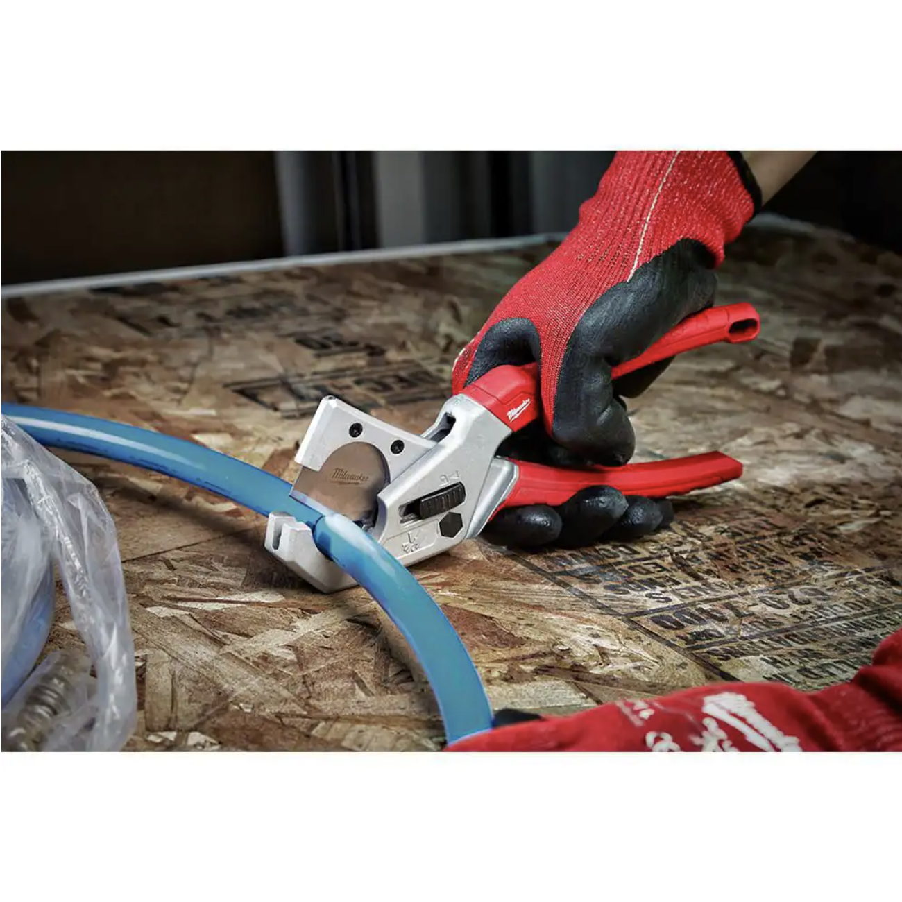 Milwaukee 2-3/8 in. Ratcheting Pipe Cutter with PEX Tubing Cutter