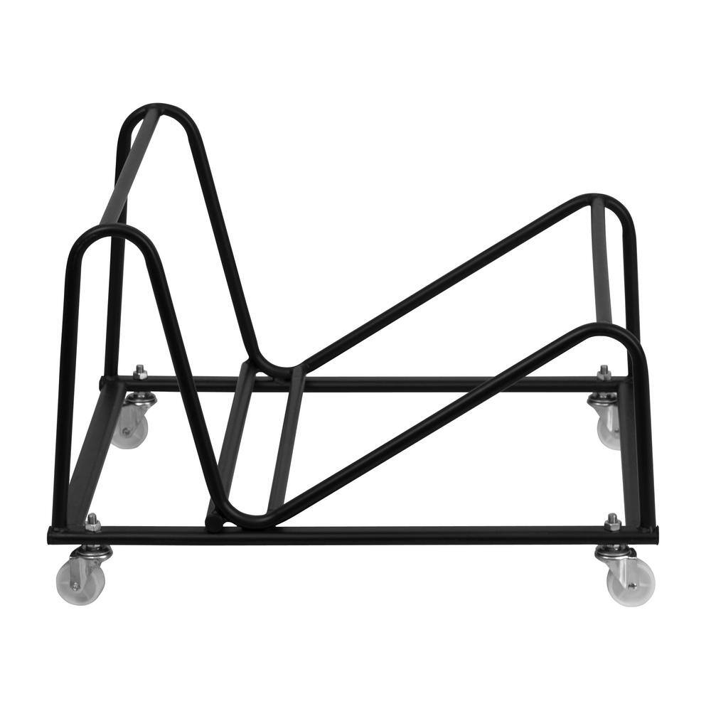 Carnegy Avenue Metal Dollies and Hand Trucks Utility Cart in Black CGA-RUT-0980-BL-HD