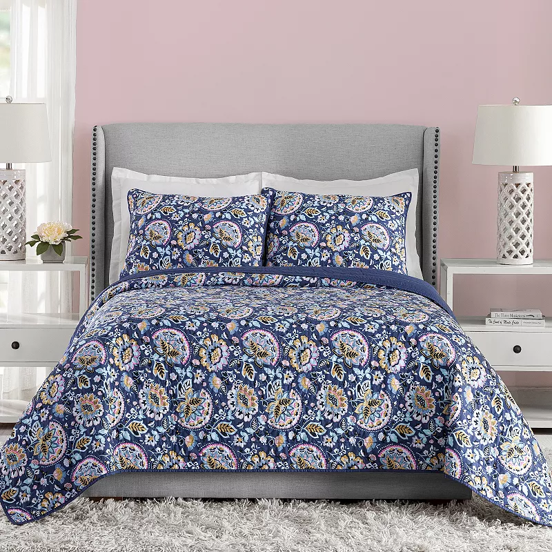 Vera Bradley Charmont Meadow 3-Piece Quilt Set