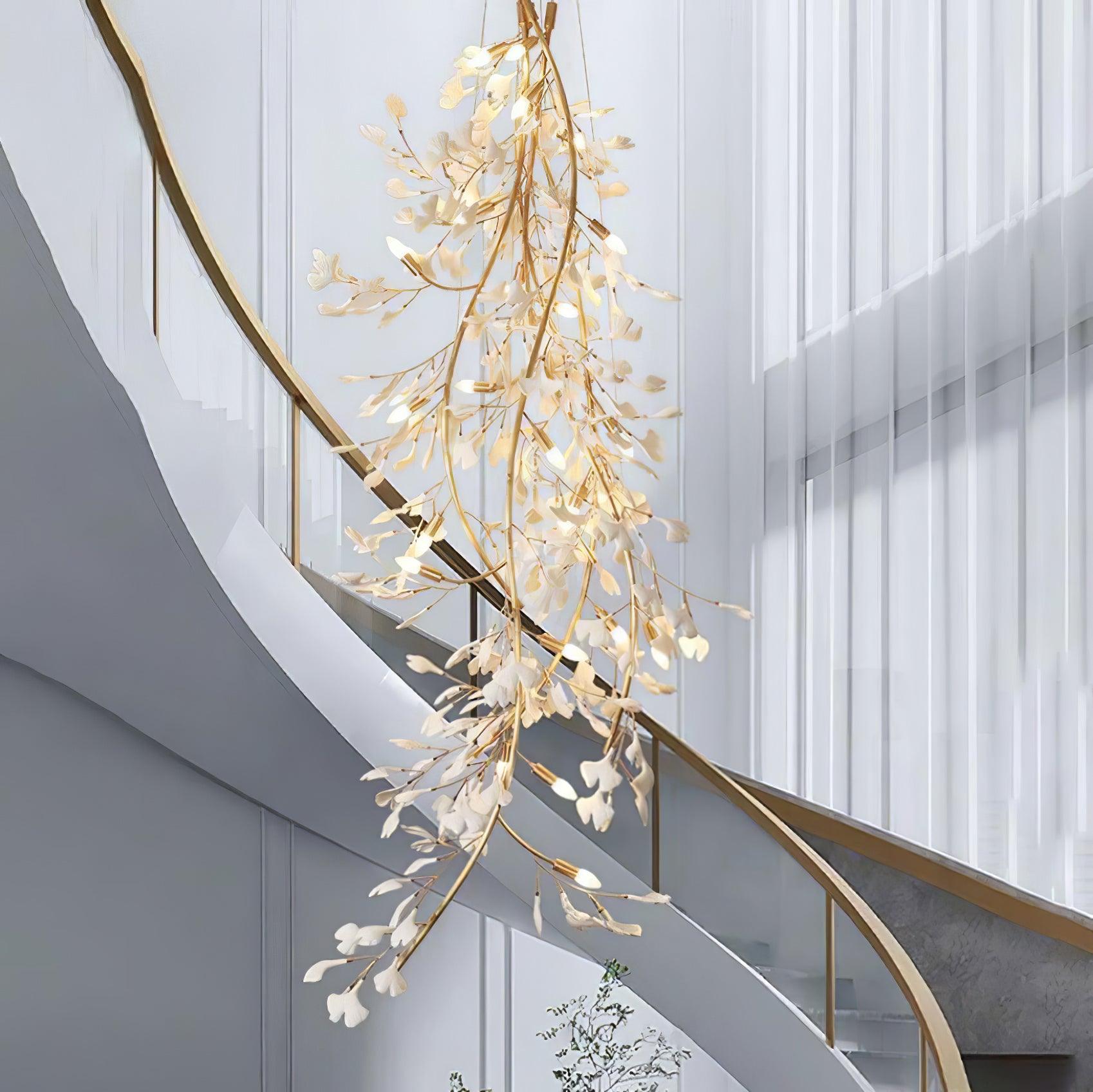 Gingko Long Branch Chandelier