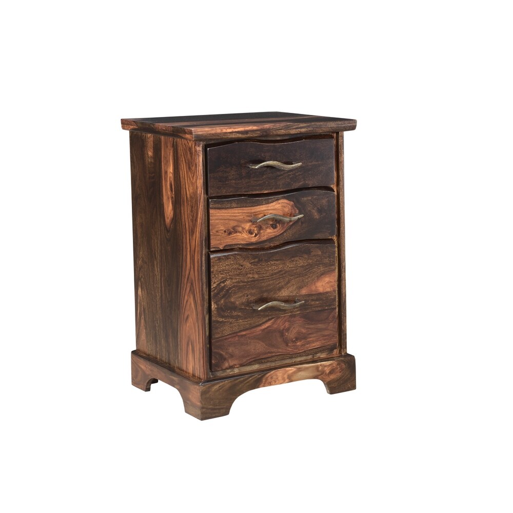 Avenue Live Edge Filing Cabinet