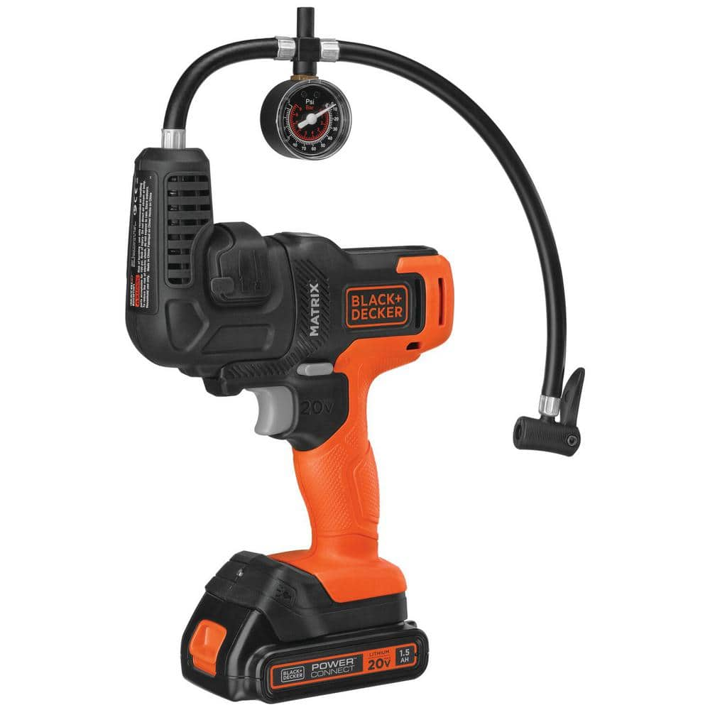 BLACK+DECKER MATRIX 20V Inflator Attachment (Attachment Only) BDCMTHPI