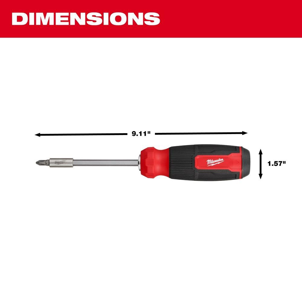 Milwaukee 14-in-1 Multi-Bit Screwdriver 48-22-2900 from Milwaukee