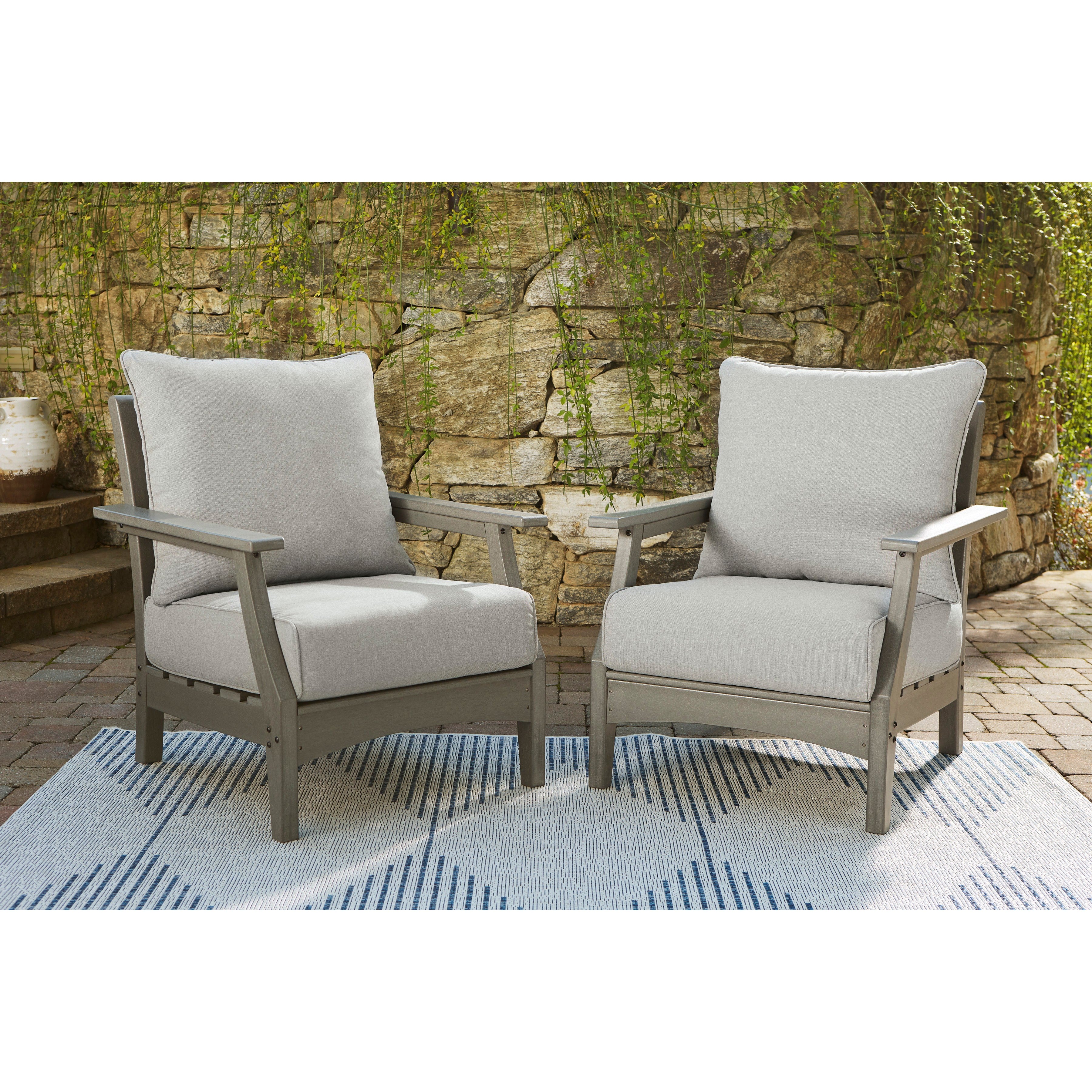 Poly Grey Outdoor Seating Sets