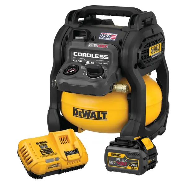 DEWALT 60V MAX 2.5 Gallon Cordless Compressor