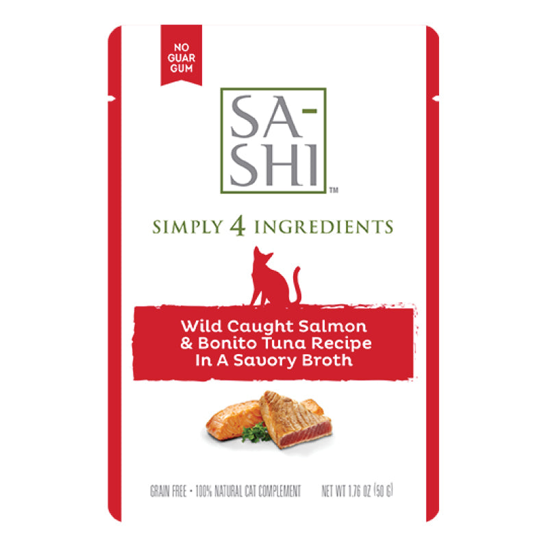 Sa-Shi Salmon  Tuna Cat Pouch