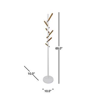 ORE International 68.5 in. Modern Youth Coat Rack FI-0582B